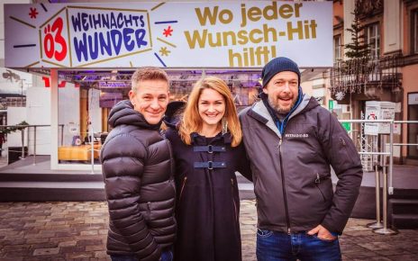 Ö3-Weihanchtswunder: Andi Knoll, Gabi Hiller, Robert Kratky, Foto: Wolfgang Pfleger