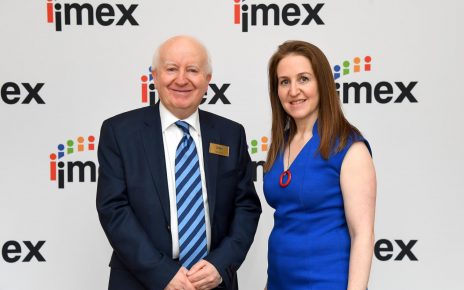 IMEX-Chairman Ray Bloom, CEO IMEX Group Carina Bauer