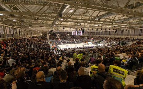 Basketball Arena for Virtus Segafredo Bologna 2019