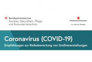Checkliste Version 2 Veranstaltungen Events Coronavirus COVID-19 von Gesundheitsministerium & Rotes Kreuz