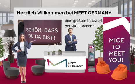 Messestand MEET Germany