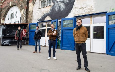 Die Initiatoren: (v.l.n.r) Clemens Bohle, Andreas Wurbs, Leonhard Pranter, Gero Stephan, Foto: bootleggers