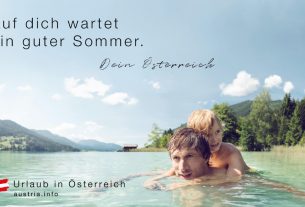 Beispiel-Sujet "Auf Dich wartet ein guter Sommer", Foto: Österreich Werbung / Peter Podpera