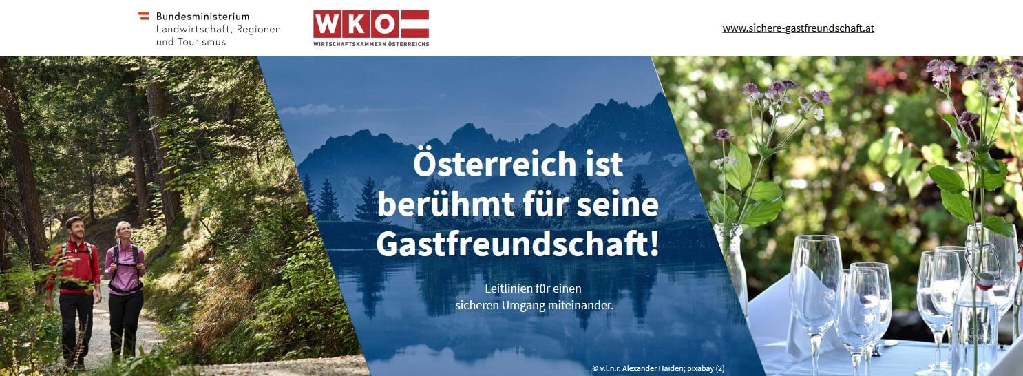Screenshot Homepage www.sichere-gastfreundschaft.at