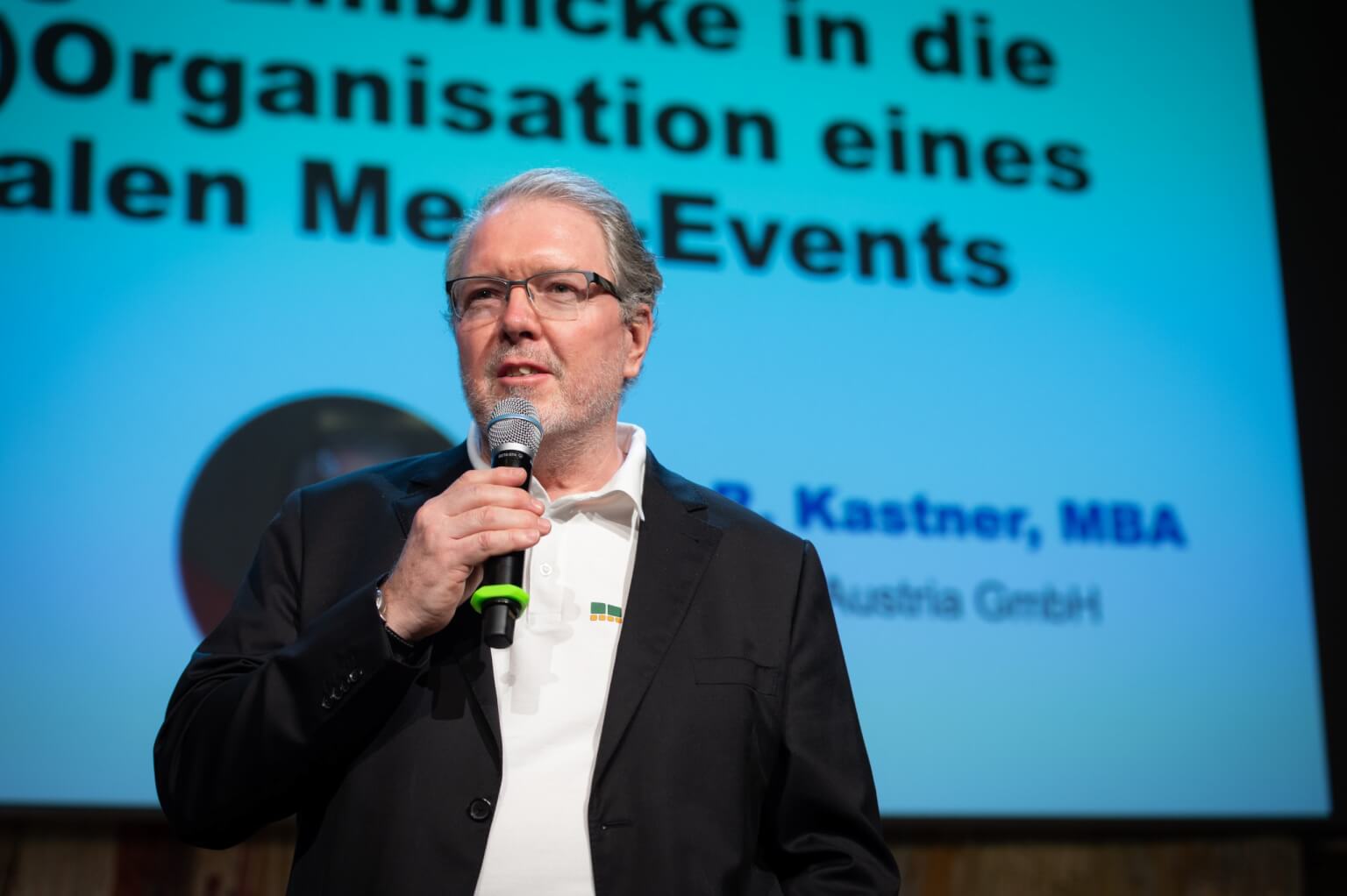 Erik Kastner (CEO MOVETOS Austria) am Symposium für Veranstaltungssicherheit 2022, Foto: Andreas Hroß