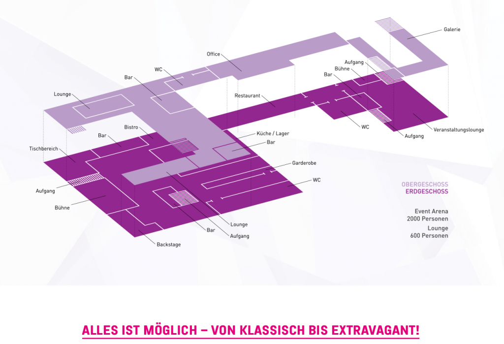 Event Arena Vösendorf Locationplan
