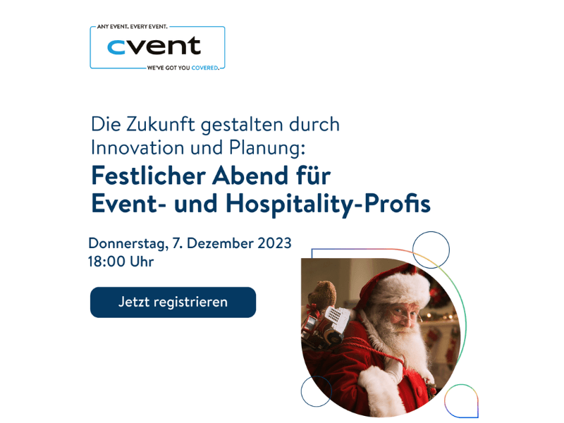 Exklusives weihnachtliches Networking-Dinner von Cvent für Event & Hospitality Profis in Berlin