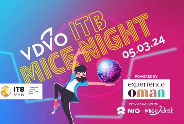 Das Event zur ITB: Die offizielle ITB MICE Night am 05.03. in Berlin