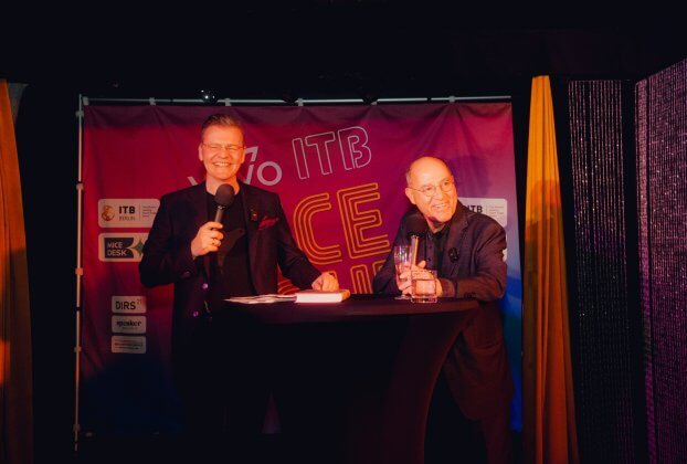 ITB MICE Night 2026: Gregor Gysi im Gespräch mit der MICE-Branche