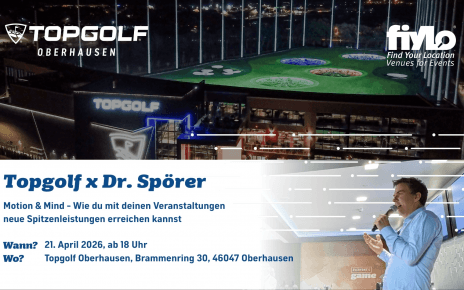 fiylo und Topgolf Oberhausen laden ein: „Motion & Mind“ am 21. April 2026