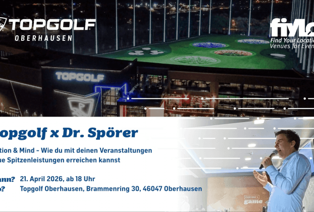 fiylo und Topgolf Oberhausen laden ein: „Motion & Mind“ am 21. April 2026